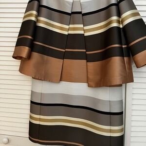 Lafayette 148 New York Silk/Polyester Suit